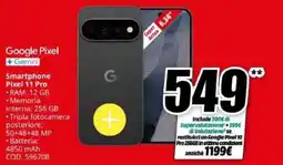 MediaWorld Google Pixel Pixel 11 Pro offerta