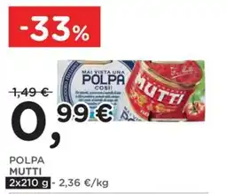 Orvea Polpa Mutti offerta