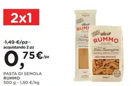 Orvea Pasta di semola Rummo offerta