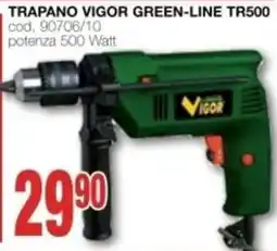 Mondo Brico Trapano Vigor Green-Line TR500 offerta