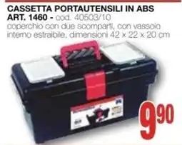 Mondo Brico Cassetta porta utensili in ABS offerta