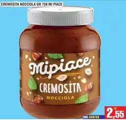 Immenso Cash Mipiaci cremosita nocciola offerta
