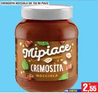 Immenso Cash Mipiaci cremosita nocciola offerta