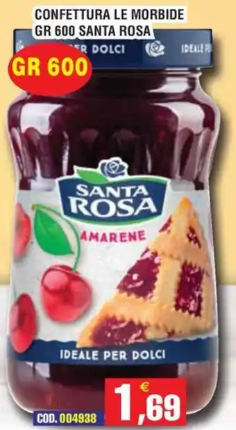Immenso Cash Confettura le morbide amarene Santa Rosa offerta