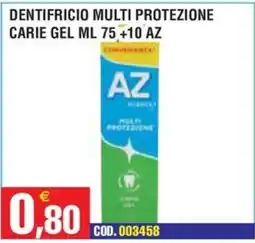 Immenso Cash Dentifricio multi protezione carie gel az offerta