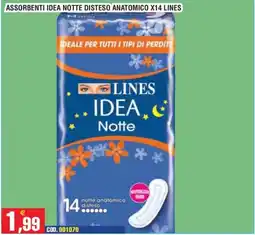 Immenso Cash Lines Idea Notte offerta