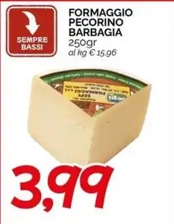 Hardis Formaggio pecorino barbagia offerta