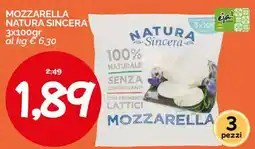 Hardis Mozzarella Natura Sincera offerta
