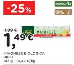 Orvea Maionese biologica Biffi offerta