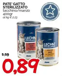 Hardis Pate' gatto sterilizzato Lechat Excellence offerta