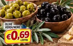A Casa Mia Olive verdi/nere offerta