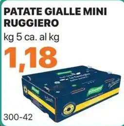 GrosMarket Patate gialle mini Ruggiero offerta