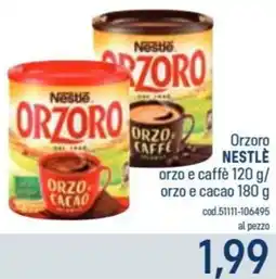 Talento Professional Store Orzoro Nestlé offerta