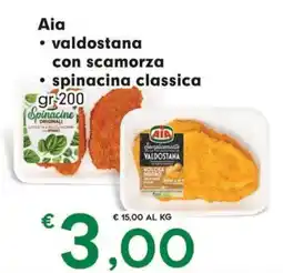 DeSpar Express Aia valdostana con scamorza offerta