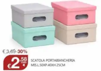Scatola portabiancheria