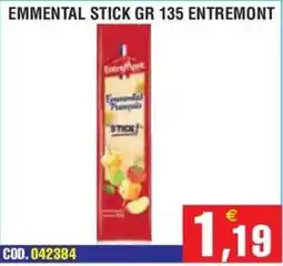 Immenso Cash Emmental Stick Entremont offerta