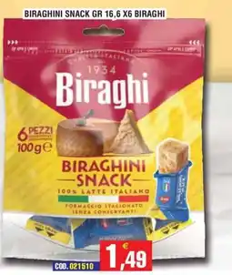 Immenso Cash Biraghi Biraghini Snack offerta