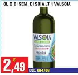Immenso Cash Olio di semi di soia Valsoia offerta