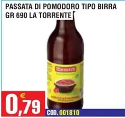 Immenso Cash Passata di pomodoro tipo birra La Torrente offerta