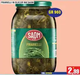 Immenso Cash Friarielli Saom offerta