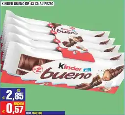 Immenso Cash Kinder bueno offerta