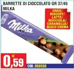 Immenso Cash Barrette di cioccolato Milka offerta