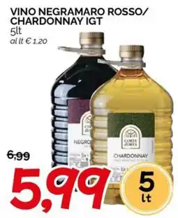 Hardis Vino negramaro rosso/chardonnay IGT offerta