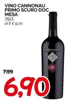 Hardis Vino Cannonau Primo Scuro Doc Mesa offerta