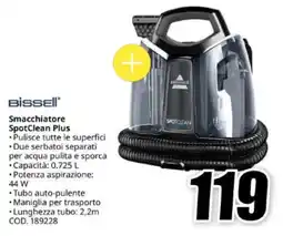 MediaWorld Bissell Smacchiatore SpotClean Plus offerta