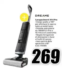 MediaWorld Dreame Lavapavimenti H14 Pro offerta