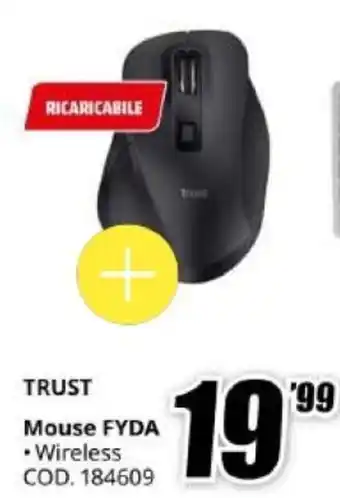 MediaWorld Trust Mouse FYDA offerta