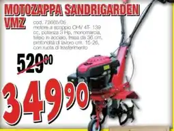 Mondo Brico Motozappa Sandrigarden VMZ offerta