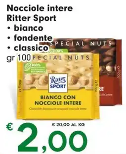 DeSpar Express Nocciole intere Ritter Sport offerta