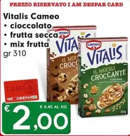 DeSpar Express Vitalis Cameo offerta