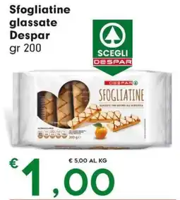 DeSpar Express Sfogliatine glassate Despar offerta