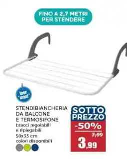 Happy Casa Stendibiancheria da balcone e termosifone offerta