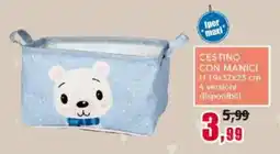 Happy Casa Cestino con manici offerta
