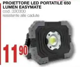 Mondo Brico Proiettore LED portatile 650 lumen Easymate offerta