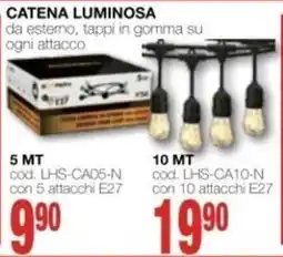 Mondo Brico Catena luminosa offerta