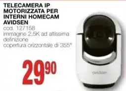 Mondo Brico Telecamera ip motorizzata per interni homecam avidsen offerta
