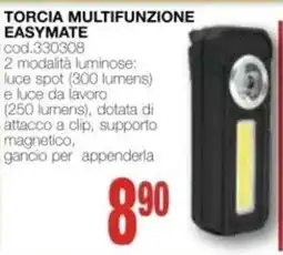 Mondo Brico Torcia multifunzione Easymate offerta
