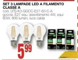 Mondo Brico Lampade led a filamento classe a offerta
