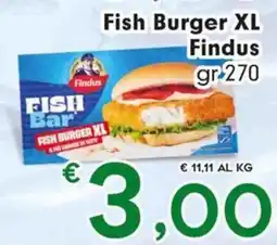 DeSpar Express Fish Burger XL Findus offerta