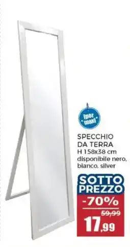 Happy Casa Specchio da terra offerta