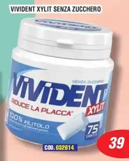 Immenso Cash Vivident xylit senza zucchero offerta