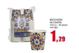 Happy Casa Bicchieri di carta offerta