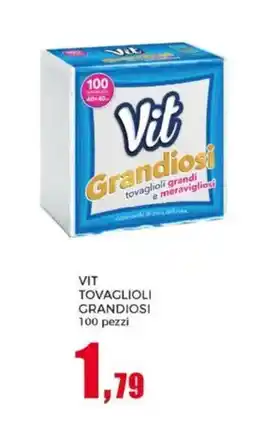 Happy Casa Vit tovaglioli grandiosi offerta