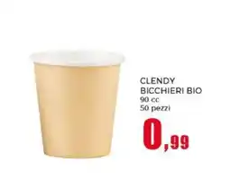 Happy Casa Clendy bicchieri bio offerta