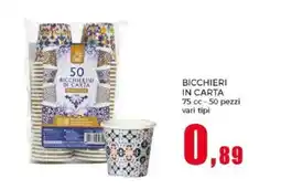 Happy Casa Bicchierini di carta Maschera offerta