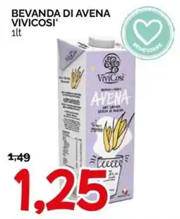 Hardis Beverage di avena Vivicosi' offerta